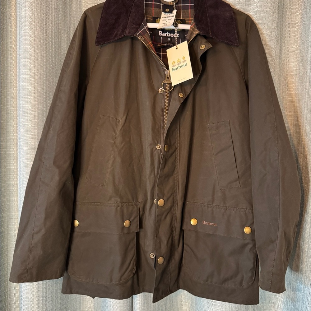 Barbour Ashby Jacket-Olive
